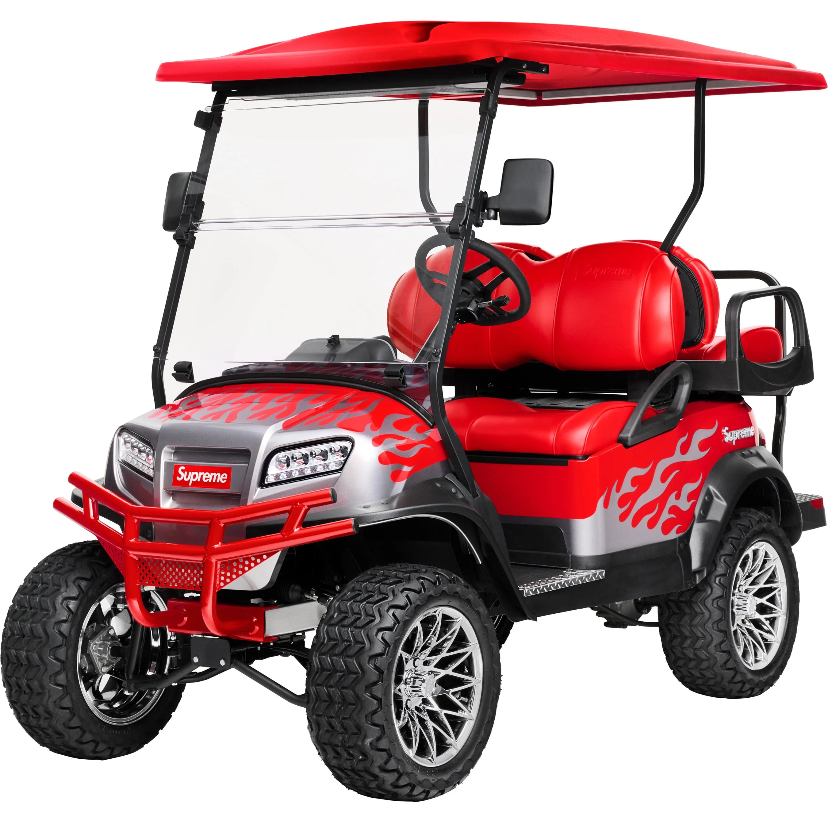 Supreme®/Club Car® 4-Passenger Onward® Lifted Golf Car view 3